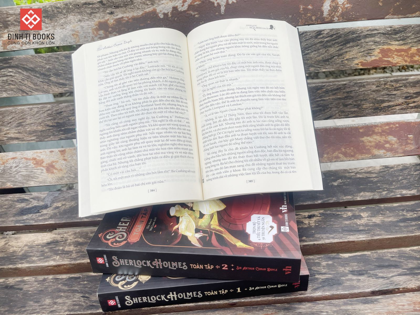 Combo: Sherlock Holmes toàn tập - Trọn Bộ 4 Tiểu Thuyết Và 56 Truyện Ngắn