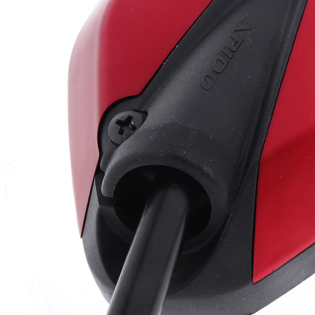 Universal Motorcycle Moped Dirt Bike ATV Scooter 10mm Rear View Side Mirror
