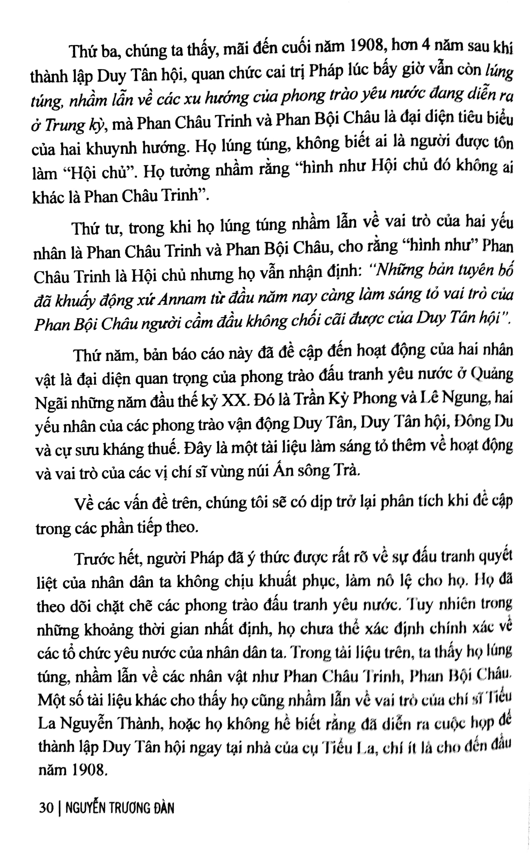 Khởi Nghĩa Duy Tân - Thái Phiên - Trần Cao Vân - Qua Các Tài Liệu Mới