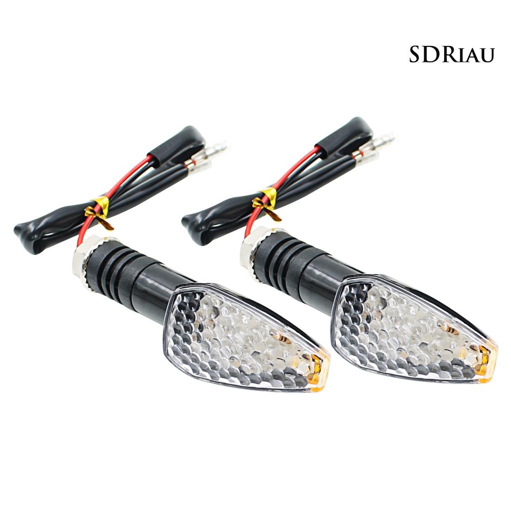 1 Cặp Đèn Led Tín Hiệu Xi Nhan Dạng Tổ Ong 12v Cho Xe Mô Tô