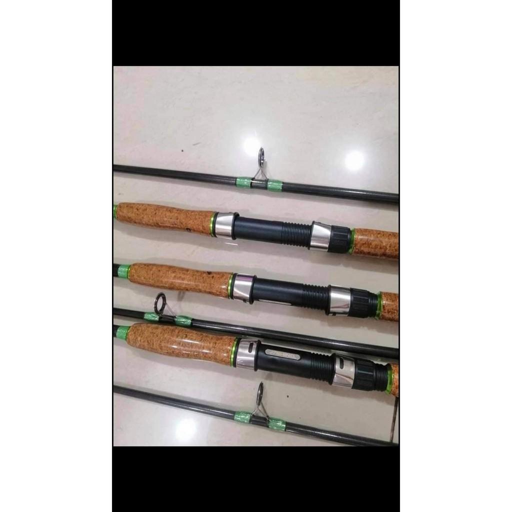 Cần câu ASHINO BLACK MAX.CẦN 2 KHÚC.CẦN 2 KHÚC RỖNG 2M4,2M7,3M