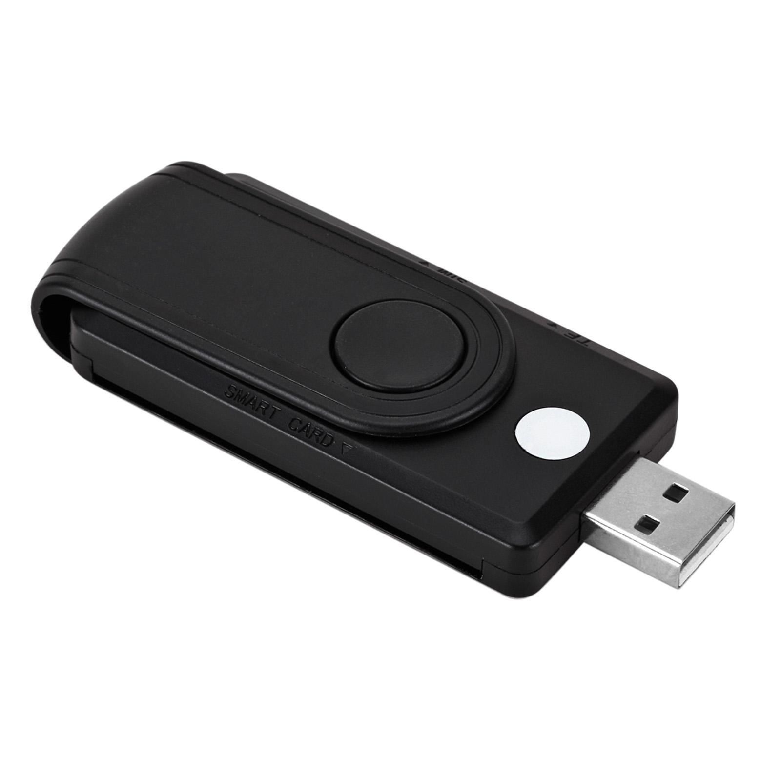 Đầu đọc thẻ thông minh USB2.0 Đầu đọc thẻ nhớ TF SD SIM Thẻ ngân hàng ID Bộ chuyển đổi đầu đọc thẻ EMV
