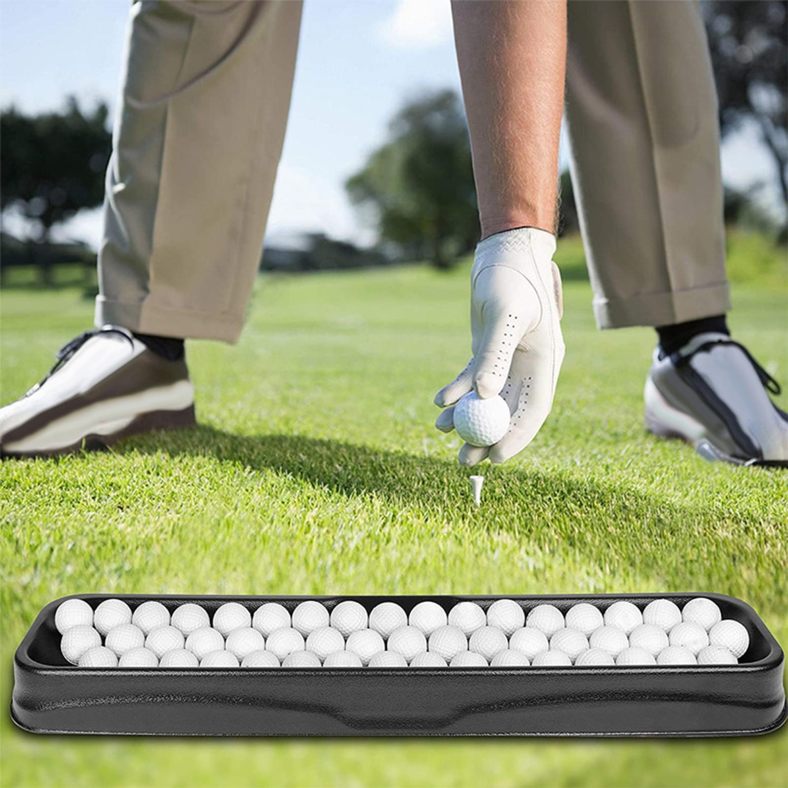 Driving  Ball Tray Golf Accessories Golfball Container Golf Ball Tray