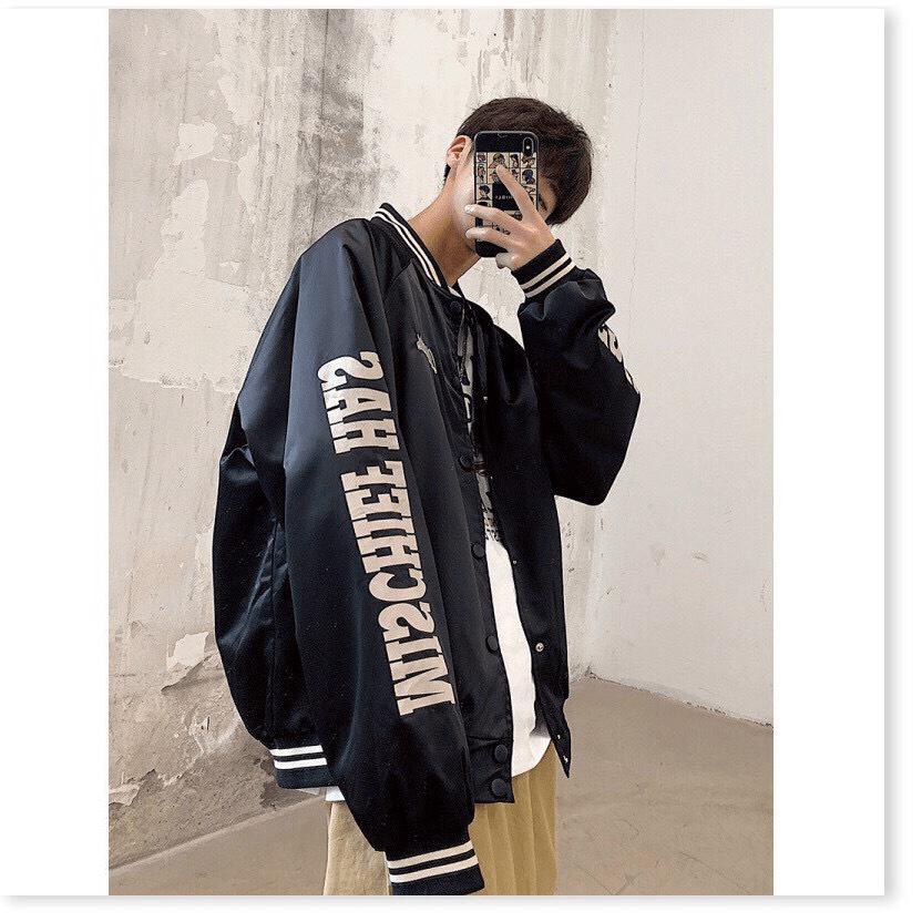 ÁO KHOÁC DÙ BOMBER PHONG CÁCH CỰC CHẤT NAM NỮ ĐỀU MẶC ĐƯỢC KME