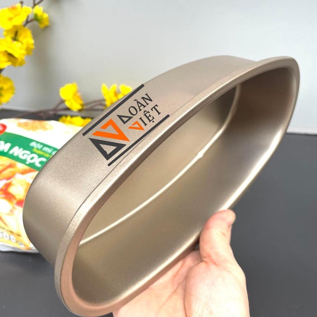 Khuôn Bánh Mì Hoa Cúc Oval Đúc loại lớn THÉP CARBON CHỐNG DÍNH - Dụng Cụ Làm khay Bánh Mì, Bông lan, rau câu