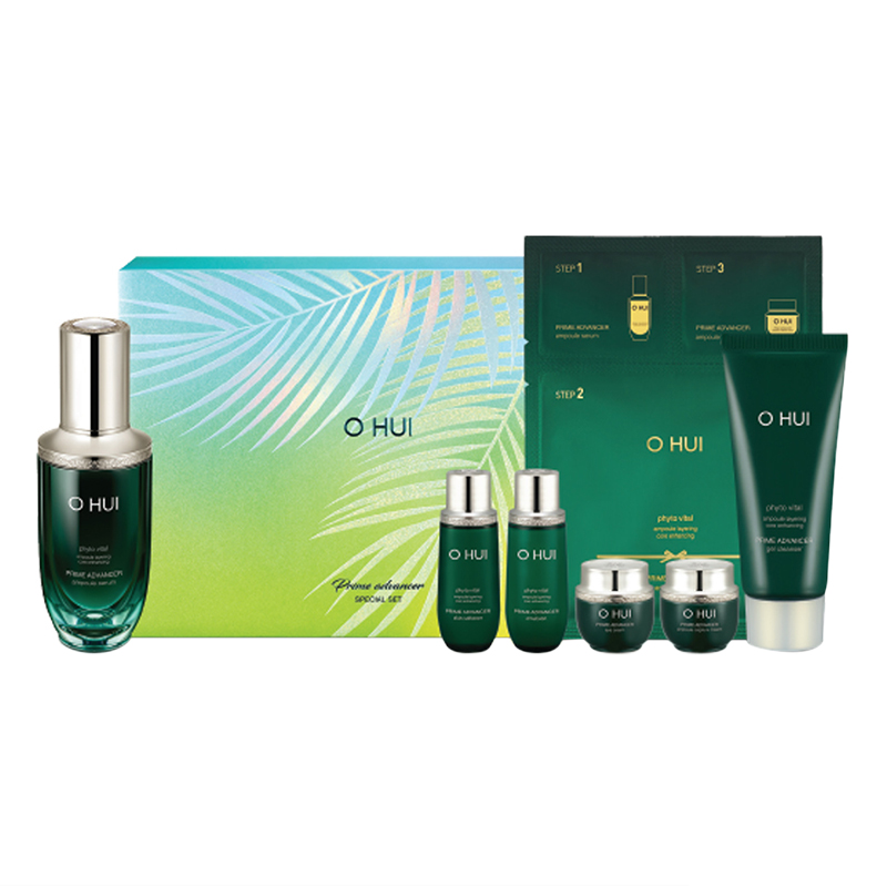 Bộ Tinh Chất Ngăn Ngừa Lão Hóa Toàn Diện Ohui Prime Advancer Ampoule Serum Special Set 7Pcs 219ml