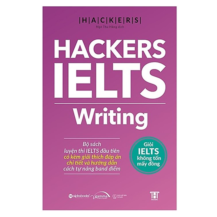 Combo 2 Cuốn Hackers IELTS : Hackers IELTS Speaking + Hackers IELTS Writing