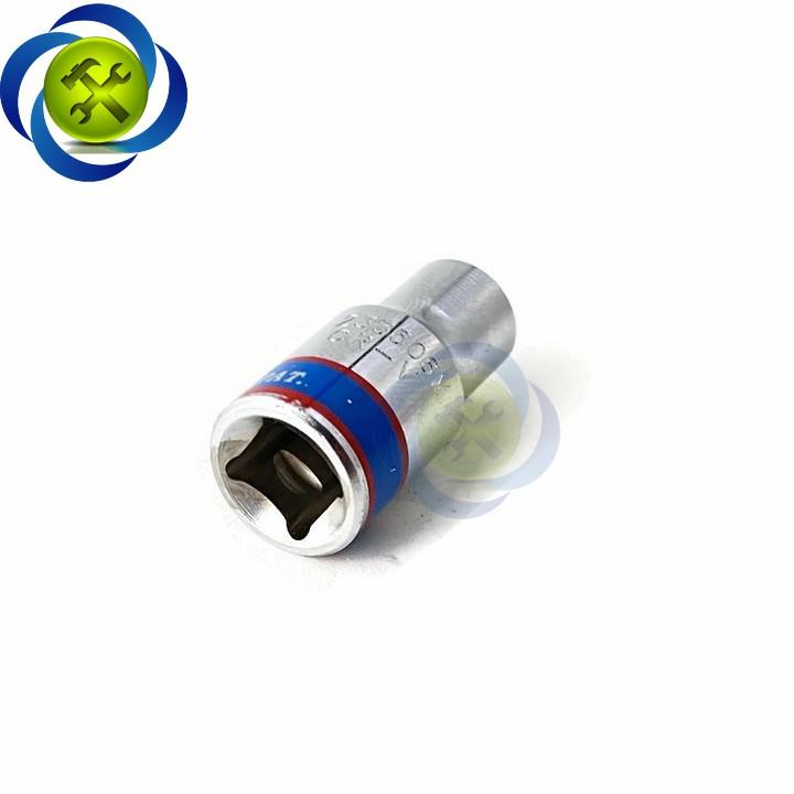 Tuýp 6mm 1/4 Kingtony 233506M loại ngắn 6 cạnh màu trắng