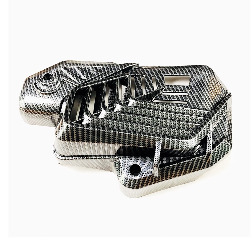 Ốp quạt gió che két nước SH 2020 Carbon