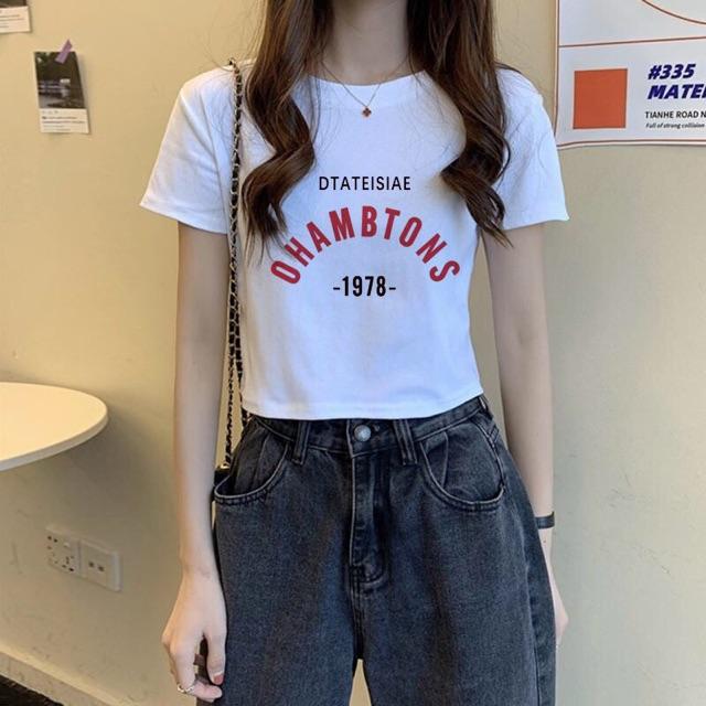 ÁO THUN TAY NGẮN CROPTOP BODY