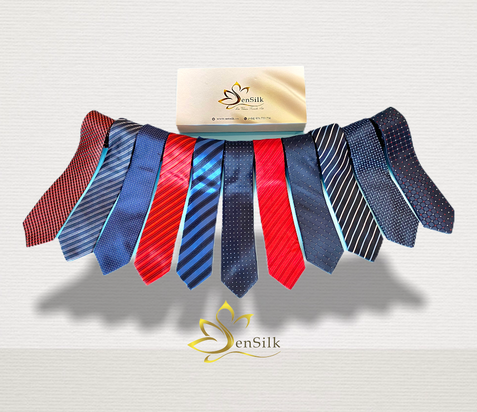 Silk Necktie – Cà Vạt Lụa SenSilk CAVATS03 – Quà Tặng Doanh Nhân