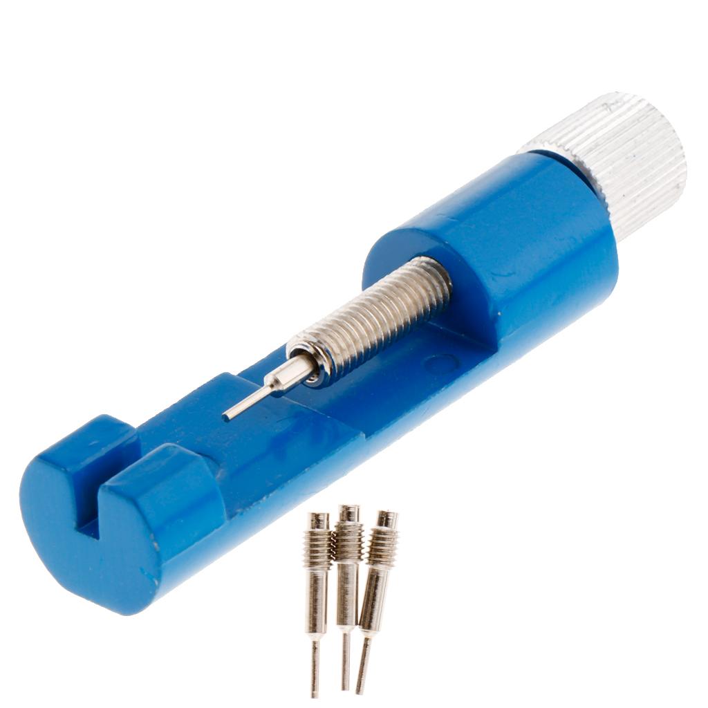 Portable Wristwatch Link Strap Remover Tool Watch Chain Repair Adjuster Kit