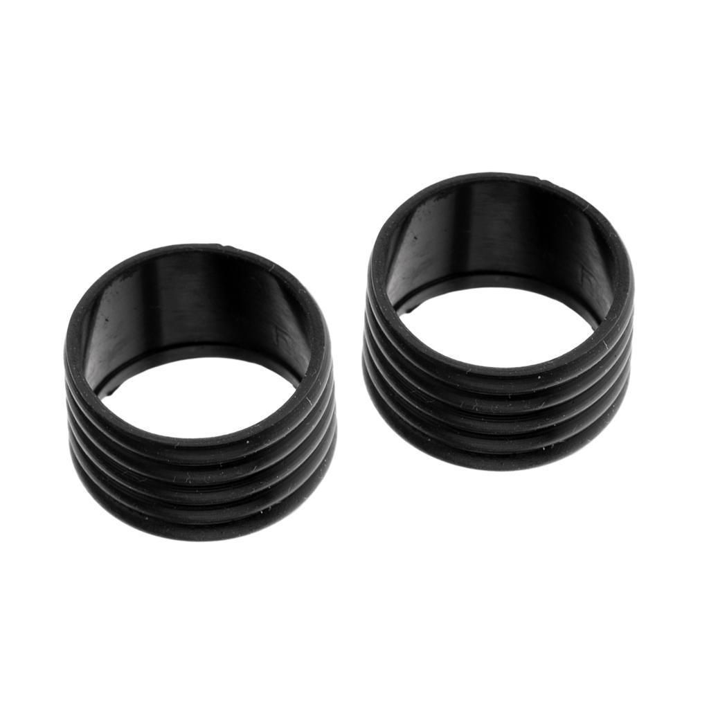 2 Pieces Durable Badminton Tennis Racket Fix Rings Band Accessories