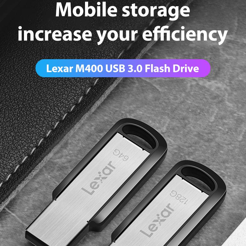 USB Lexar JumpDrive M400 32GB 3.0 - Hàng chính hãng DigiWorld phân phối