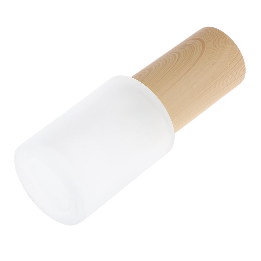 Travel Empty Glass Lotion Dispenser Bottle Pump Refillable Container 30ml