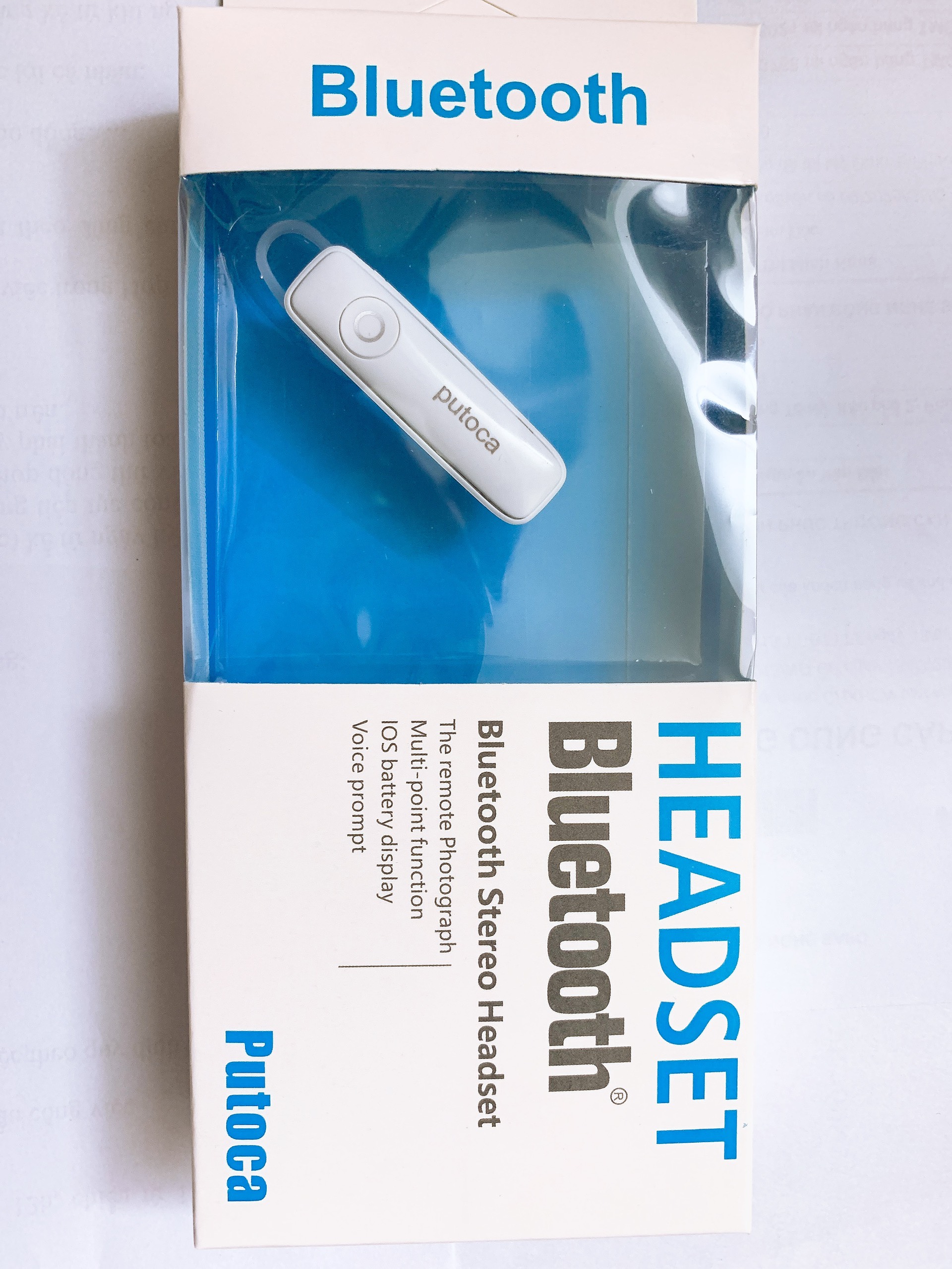 TAI NGHE BLUETOOTH PUTOCA T100 HÀNG CHÍNH HÃNG