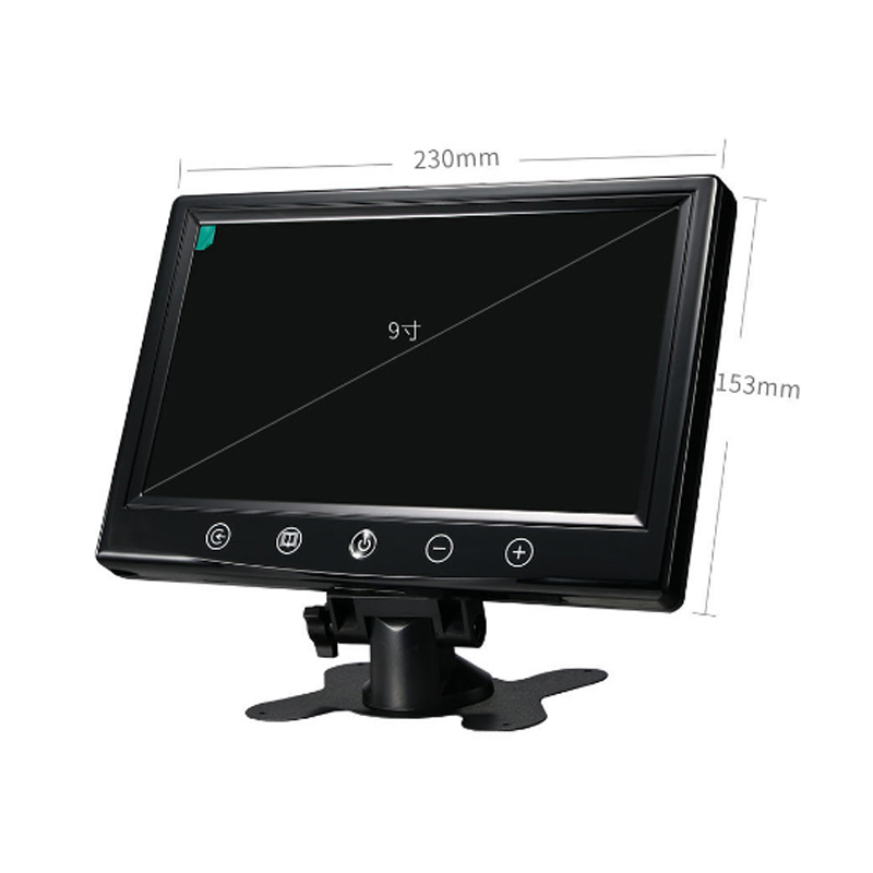 Màn Hình LCD Ô Tô 9 inch HD 1024x600P HD Cổng VGA, 2 Cổng AV
