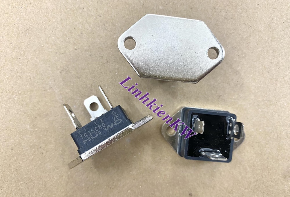 Triac Bình Nóng Lạnh Trực Tiếp ( loại tốt) TG35C80 TG35C60 mới chính gốc HUIWO (thay thế cho TG25C60).