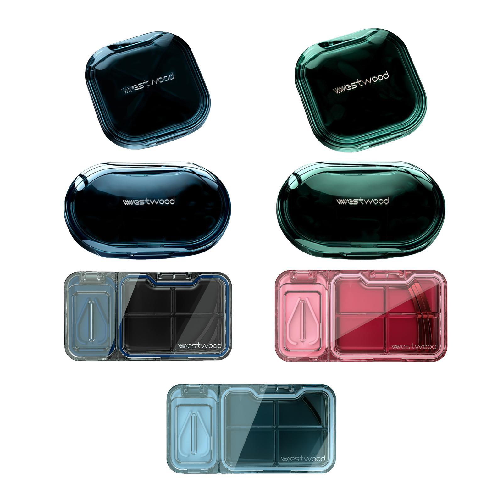 Portable   Box  for  4 Grids blue