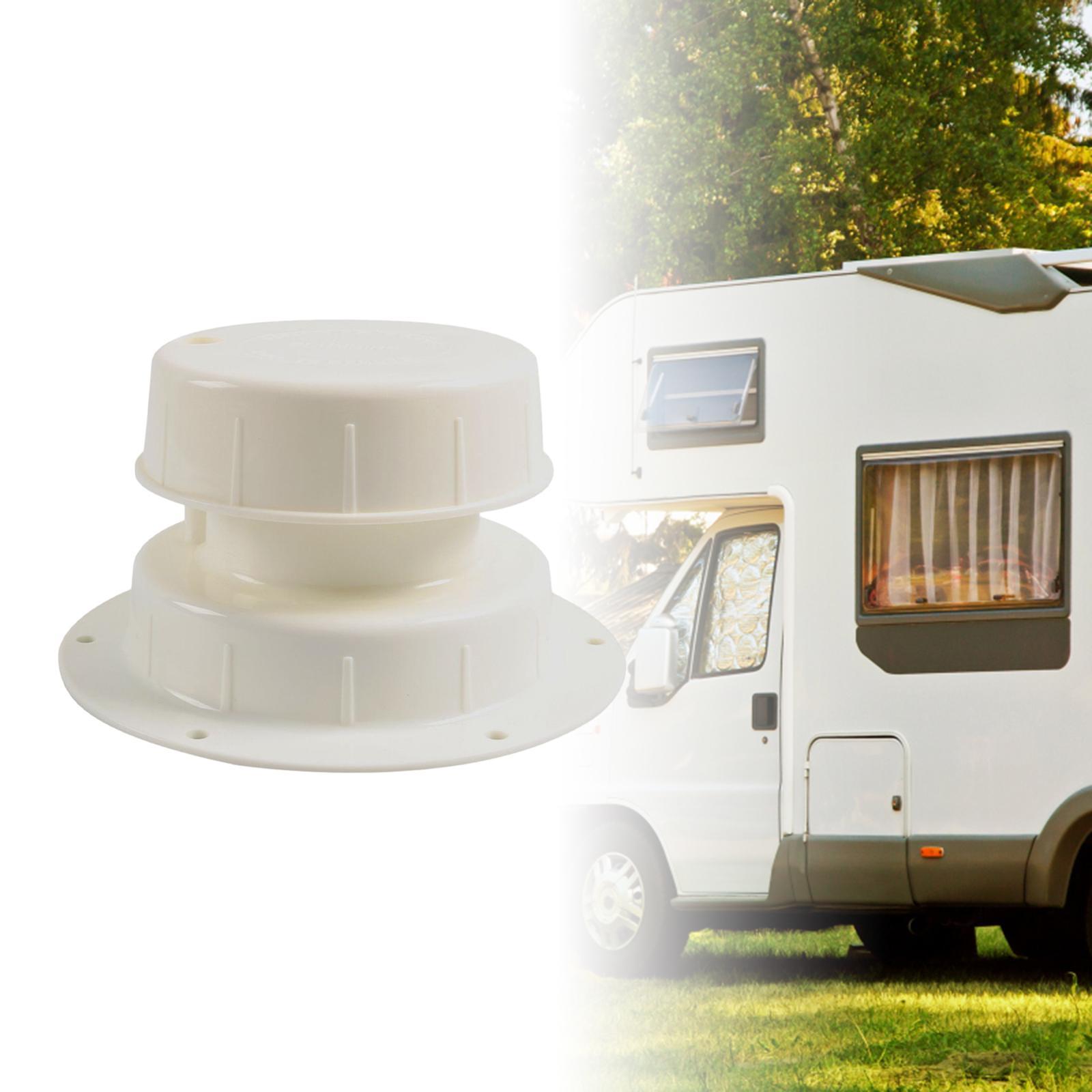 RV Plumbing Vent Cap, RV Cover Replacement Roof Cover Camper Vent Cap for 1 to 2 3/8 Inch Pipe Trailer Camper Motorhome