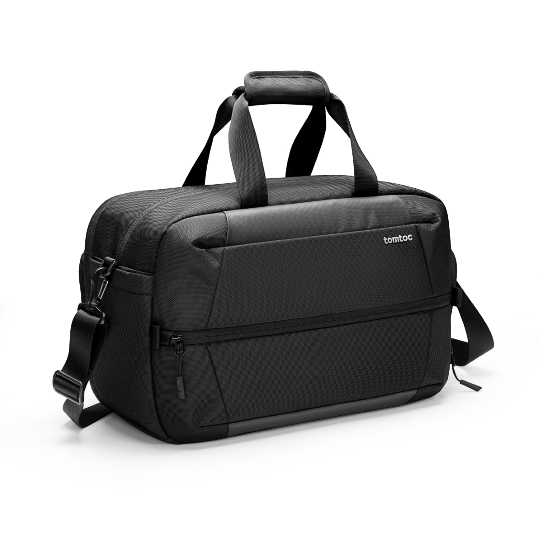 Túi Du Lịch Chống Nước TOMTOC NAVIGATOR-T31 Travel Duffel Black T31M1D1 - Hàng Chính Hãng