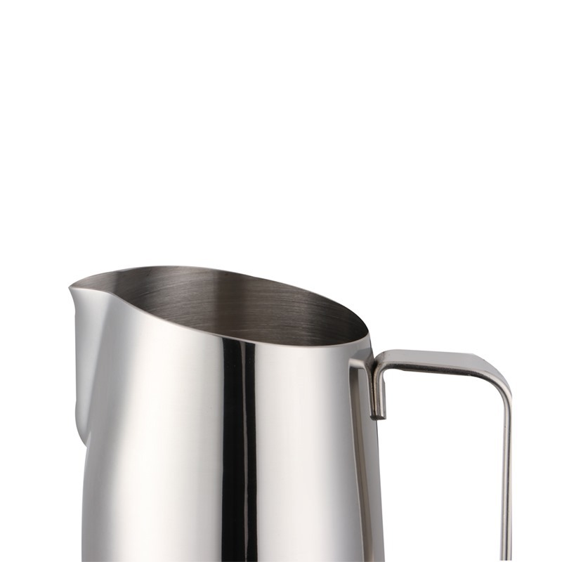 Ca đánh sữa latte inox miệng vát 400ml - Milk pitcher