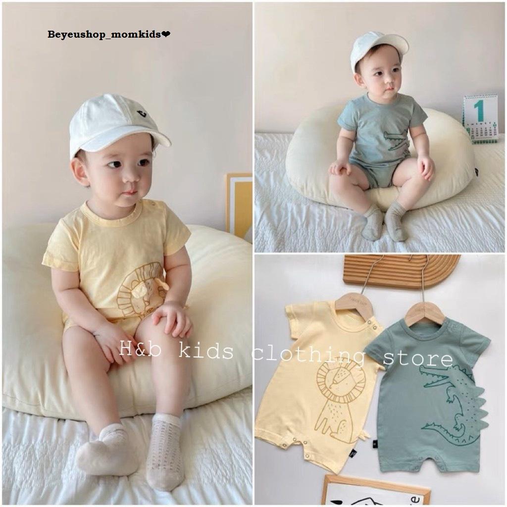 Body hè cho bé chất liệu cotton co giãn 4 chiều cho Bé yêu