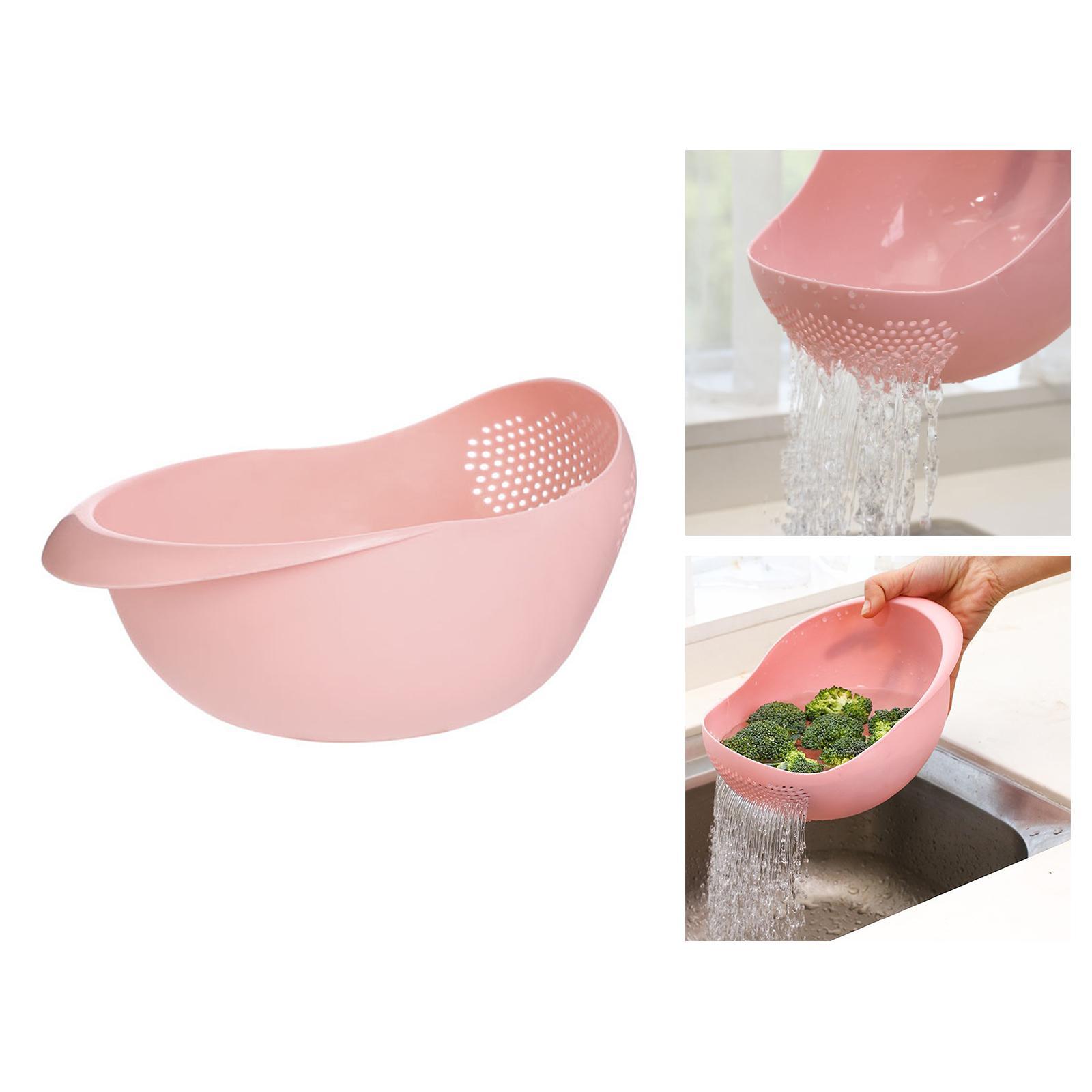 Pasta Strainer Drainer Colander Colander Rice Bowl Strainer for Mixing Salad