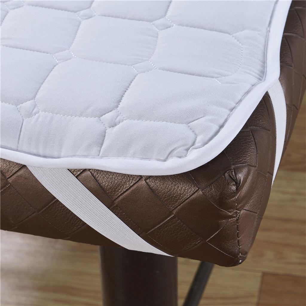 4Pcs Solid  Massage Bed Mattress Skirt with  Hole for