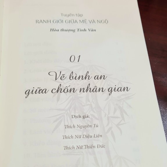 Vẽ Bình An Giữa Chốn Nhân Gian - Ranh Giới Giữa Mê và Ngộ