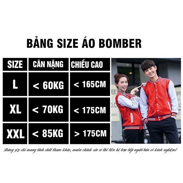 Áo khoác Bomber Classic Nam Nữ, Vải Nỉ Ngoại, 3 Màu, Anam Store