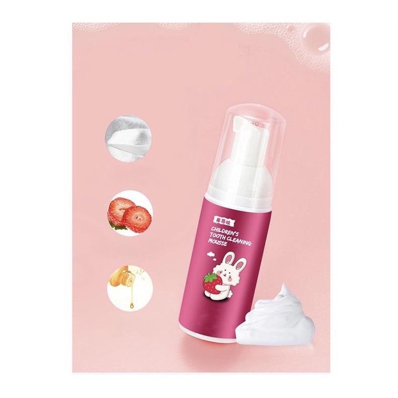 Kem Đánh Răng Tạo Bọt Cho Bé Hương Vị Dâu Tây, Cam Và Dưa Hấu