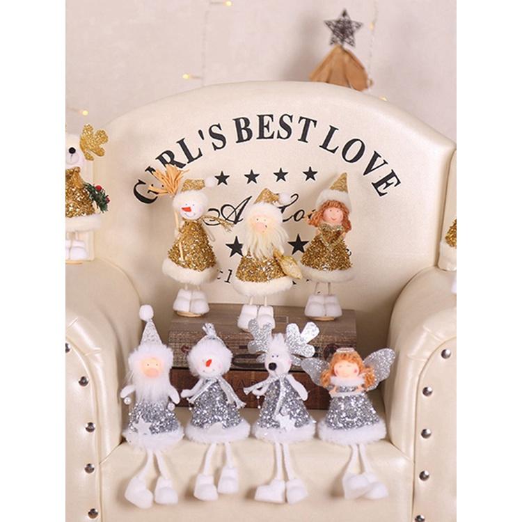 Tmdbyx Búp bê thiên thần dễ thương trang trí cây thông Giáng sinh/năm mới nhất