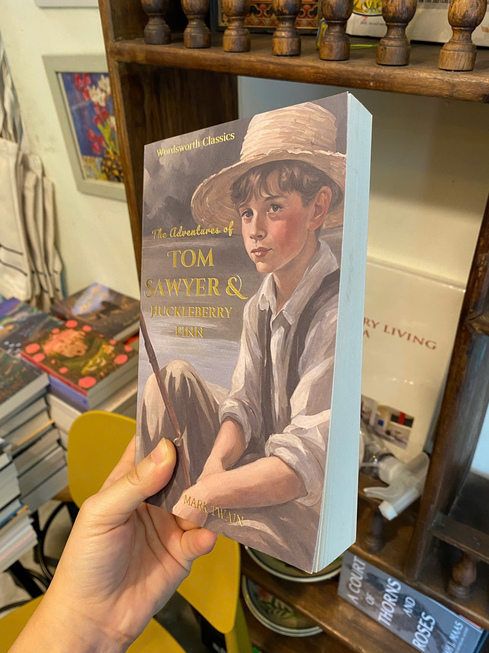 Sách - The Adventure of Tom Sawyer &amp; Huckleberry Finn (Wordsworth Classics) by Mark Twain