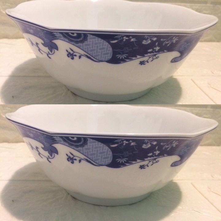 COMBO 2 Tô canh 17,4 cm hoa DÂY XANH SỨ cao cấp