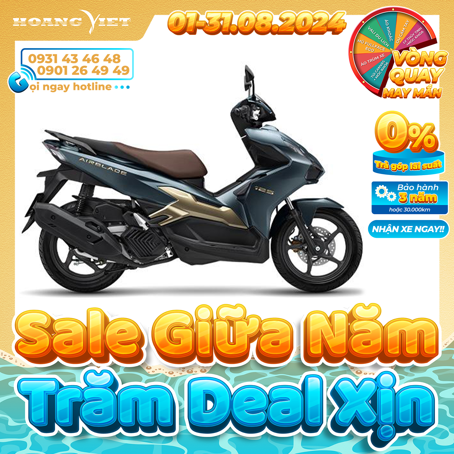 Xe máy Honda Air Blade 125cc 2025 - Phiên Bản Đặc Biệt
