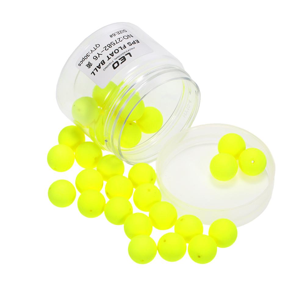 30 chiếc phao câu cá Màu sắc tươi sáng trong một hộp nhỏ giúp bạn dễ dàng nhận biết khi câu cá đêm hoặc câu cá nước sâu