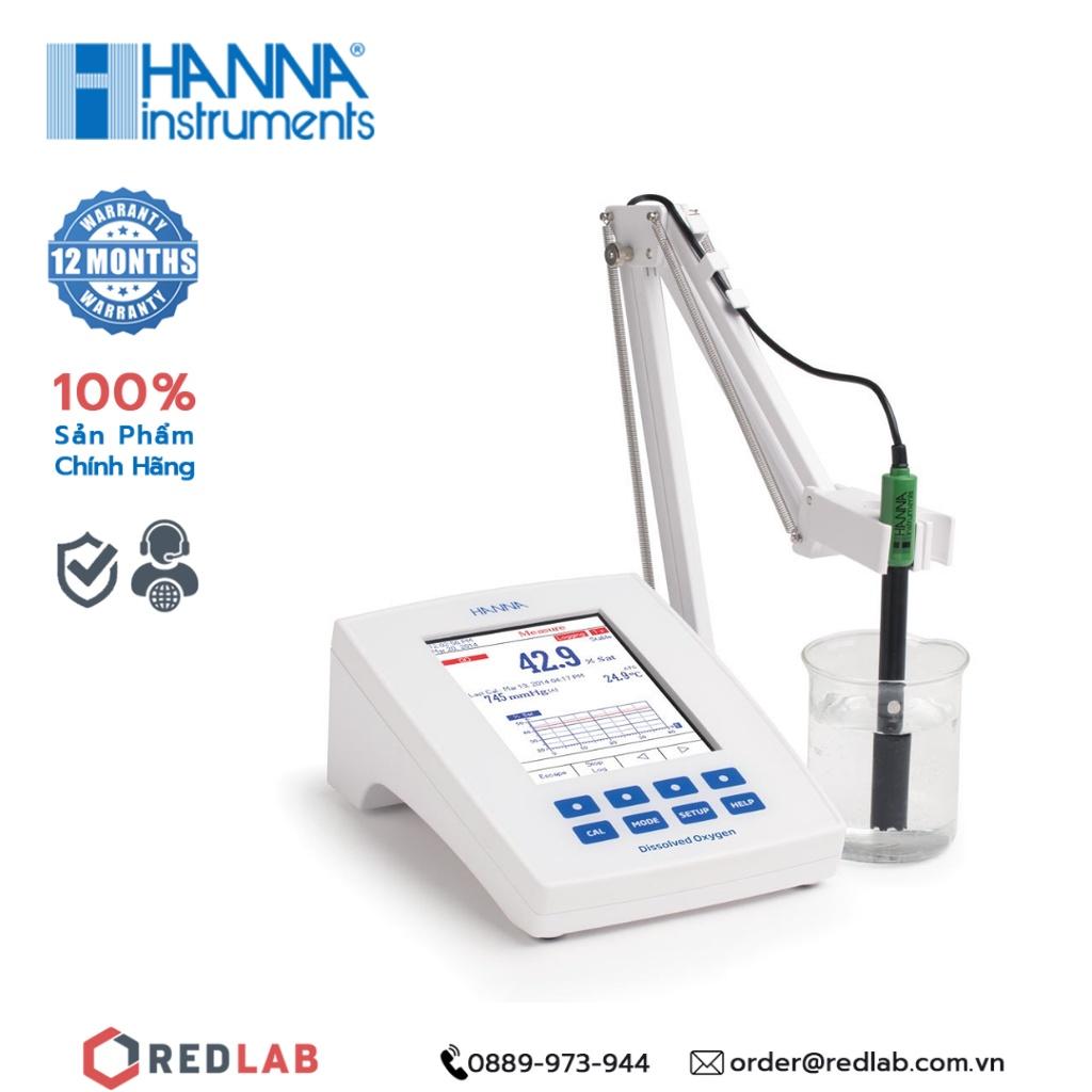 MÁY ĐO OXY HÒA TAN/ NHIỆT ĐỘ ĐỂ BÀN HANNA HI5421-02, BẢO HÀNH 12 THÁNG