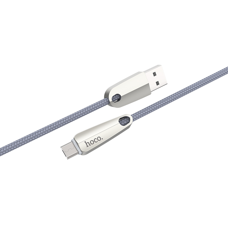 Cáp sạc Micro-USB Hoco U35 tự ngắt khi pin đầy dài 1.2m dành cho samsung, oppo - Hãng nhập khẩu