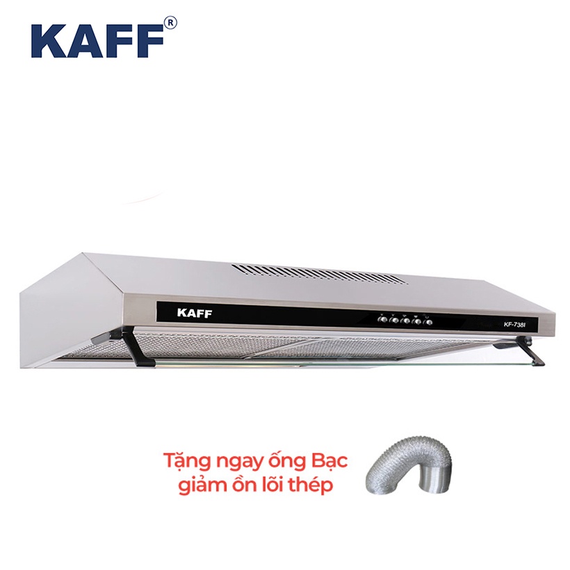 Máy Hút Khói Khử Mùi Inox 6 Tấc Kaff KF-638I - Hàng Chính Hãng