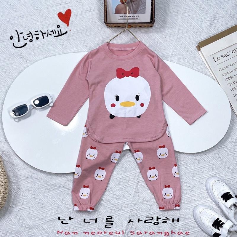 Set bộ bé trai gai hoạt hình chất liêu tici xịn sò phù hợp cho các bé size 7-17kg