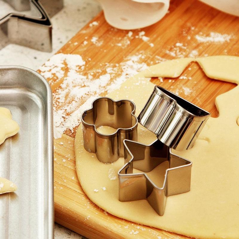 Bộ Khuôn Cắt Bánh Quy Bằng Thép Không Gỉ