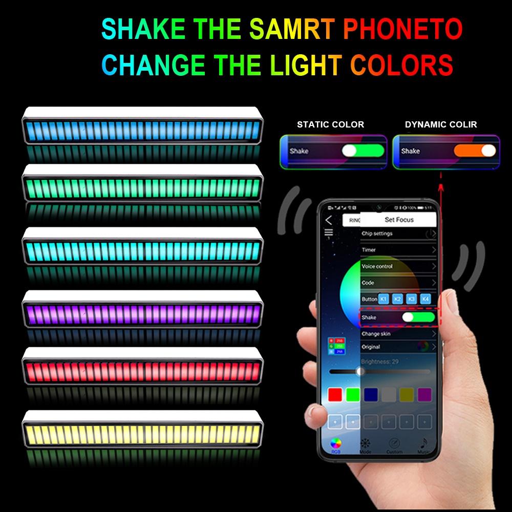 Dây Đèn LED RGB Điều Khiển Bằng APP Điện Thoại Qua Ứng Dụng Cổng USB
