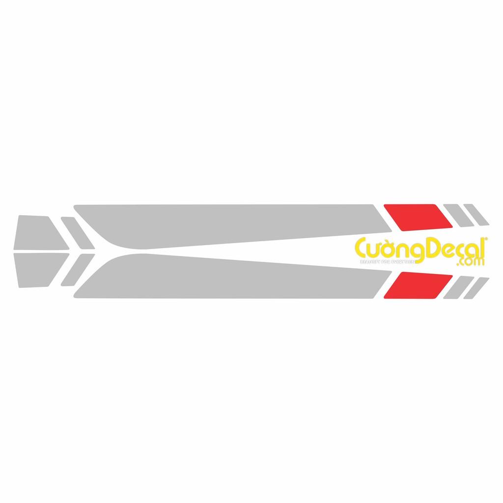 Tem xe Decal sticker Vespa Piaggio Sprint Sport V4