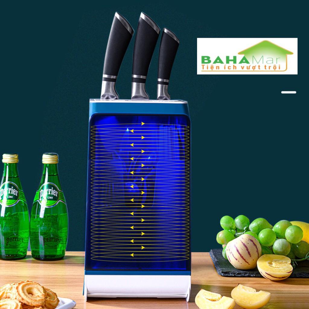 HỘP TREO THÔNG MINH KHỬ TRÙNG DIỆT KHUẨN CHO DAO, ĐŨA THÌA CÓ NẮP ĐẬY diệt 99,99% vi khuẩn gây hại