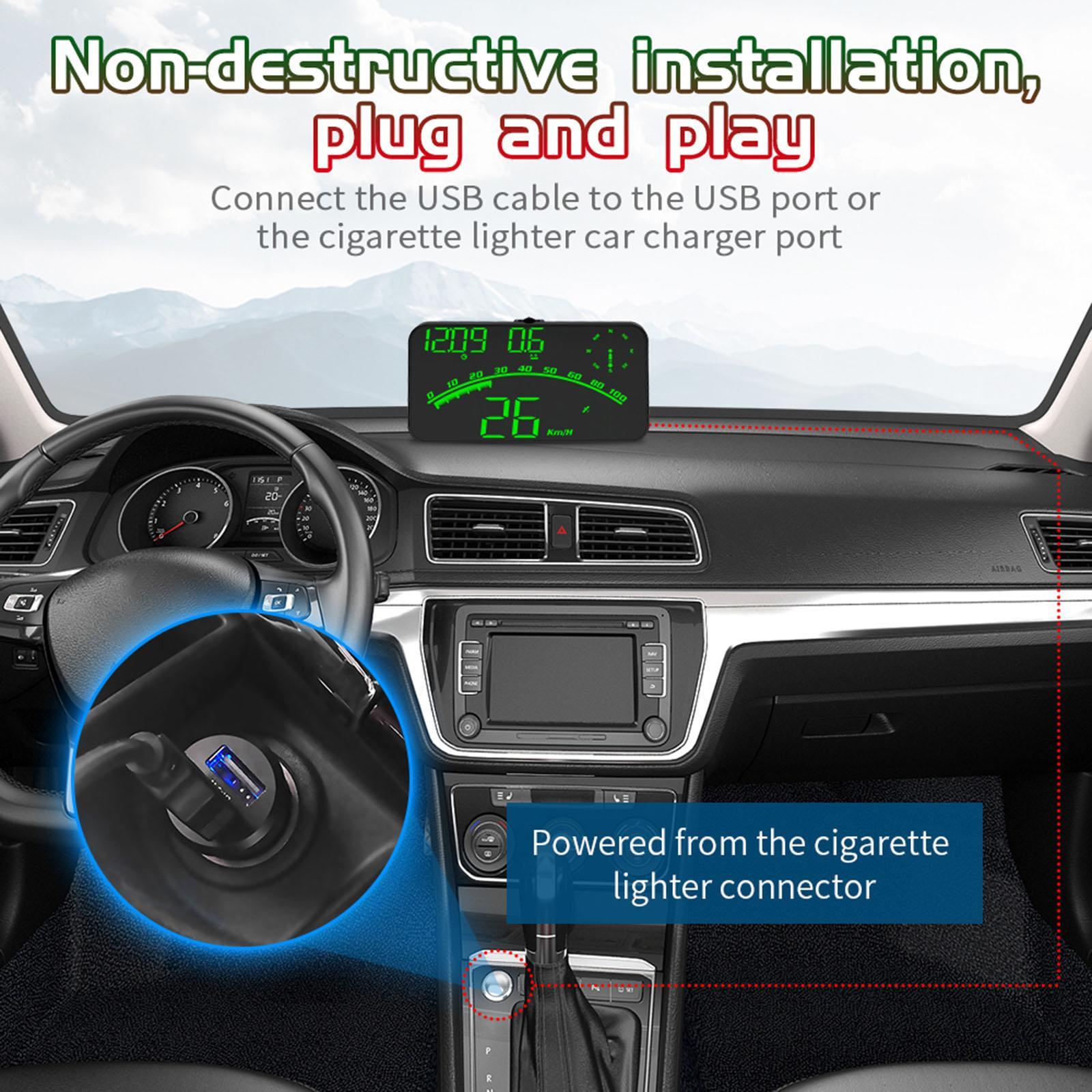 G10 Car Head up Display HUD 4inch Automatic HUD