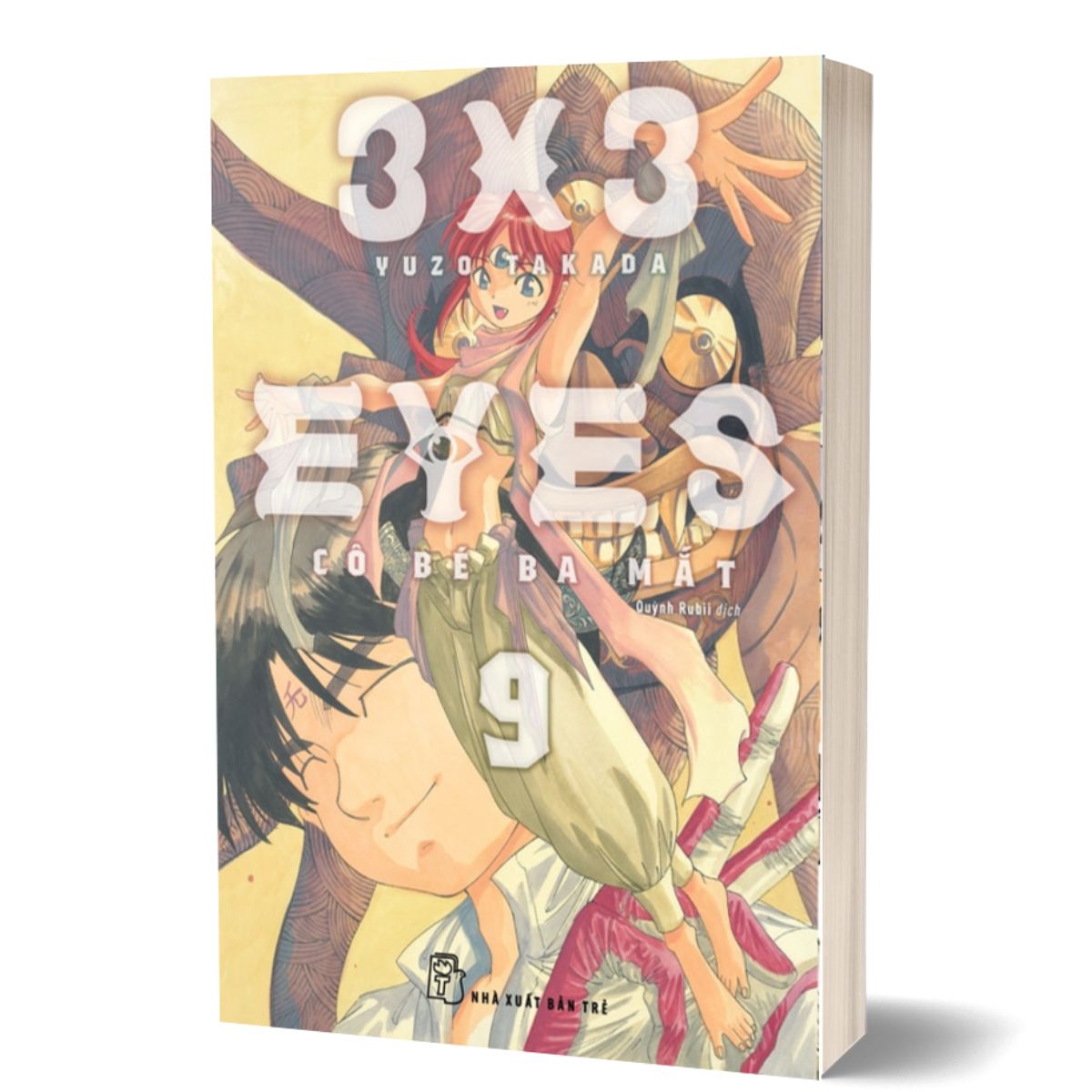 3x3 Eyes - Cô Bé Ba Mắt - Tập 9 - Tặng Kèm Card Giấy - Yuzo Takada, Trẻ