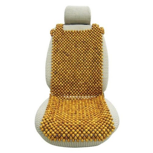 Đệm Lót Ghế Xe Ô Tô Hạt Gỗ Pơ Mu Hạt 1.8cm