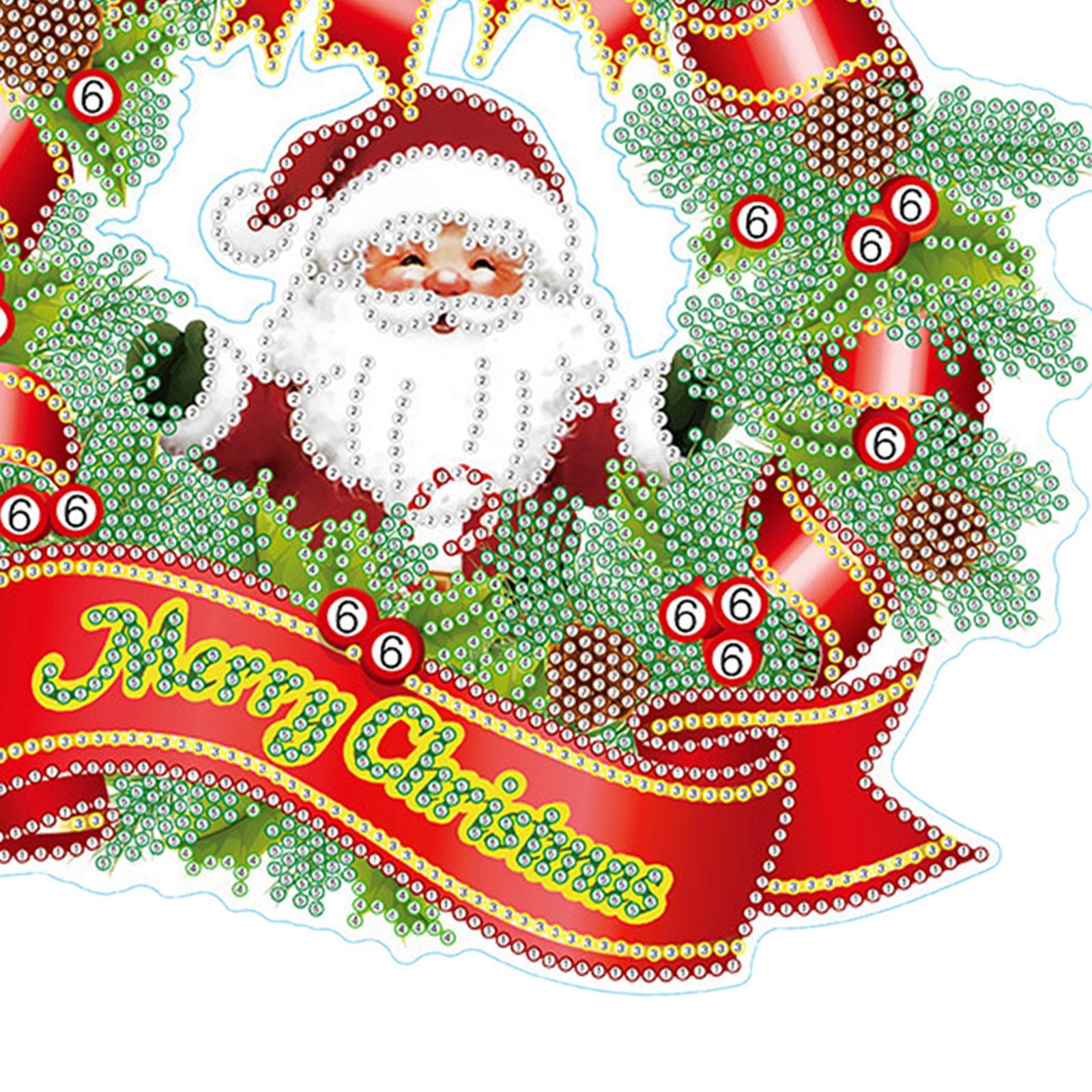 5D painting Pendant Kit DIY Xmas Gift Wall Decor Handicraft Art