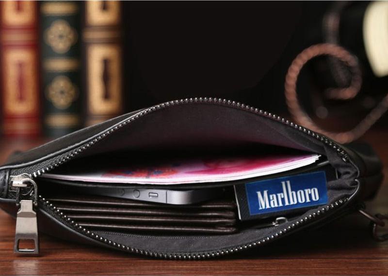 Men's Clutch Key Card Coin Purses Pouches Wallet